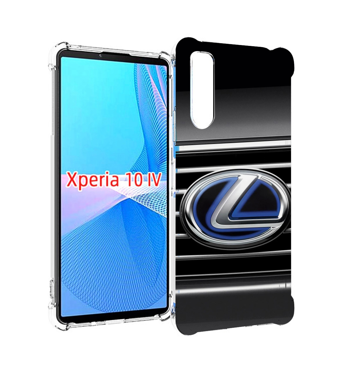 

Чехол MyPads lexus-2 для Sony Xperia 10 IV (10-4), Прозрачный, Tocco