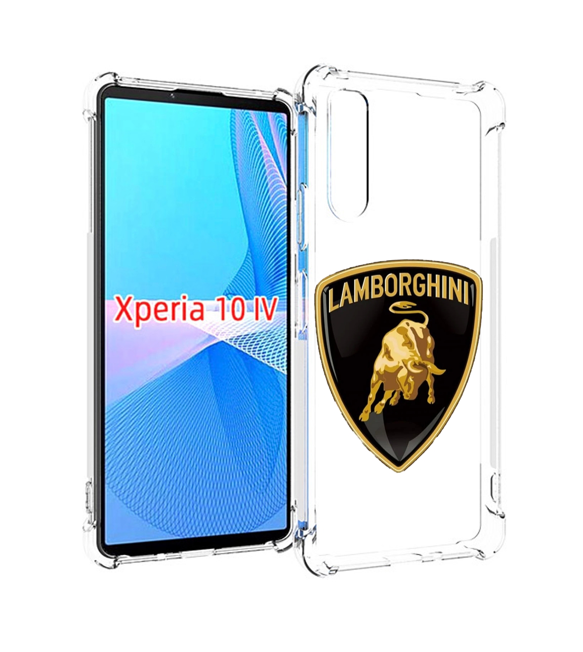 Чехол MyPads lamborghini-2 для Sony Xperia 10 IV (10-4) Tocco