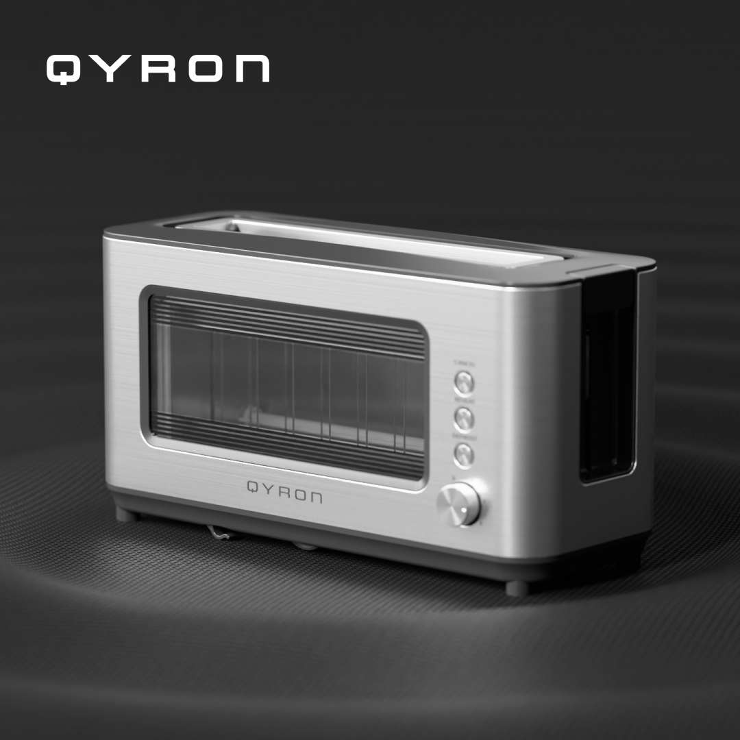 

Тостер QYRON TS901 серебристый, TS901