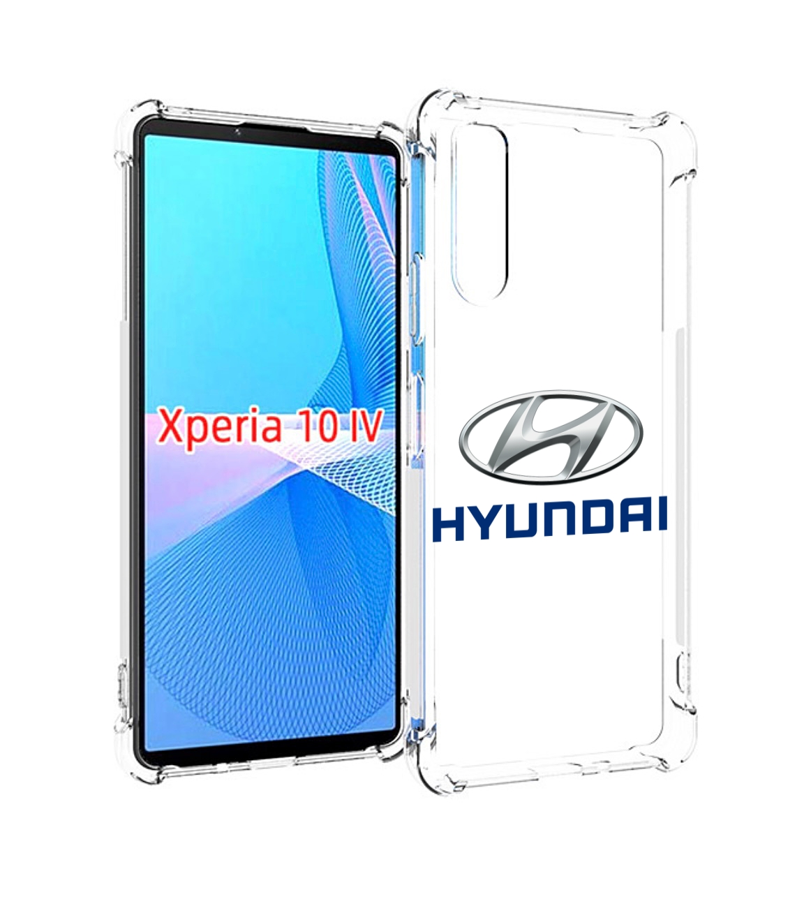 

Чехол MyPads hyundai-4 мужской для Sony Xperia 10 IV (10-4), Прозрачный, Tocco