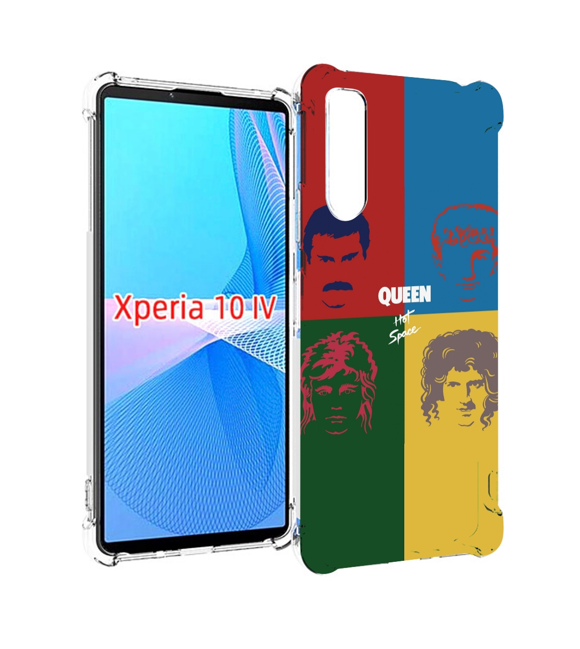 

Чехол MyPads hot space queen альбом для Sony Xperia 10 IV (10-4), Прозрачный, Tocco