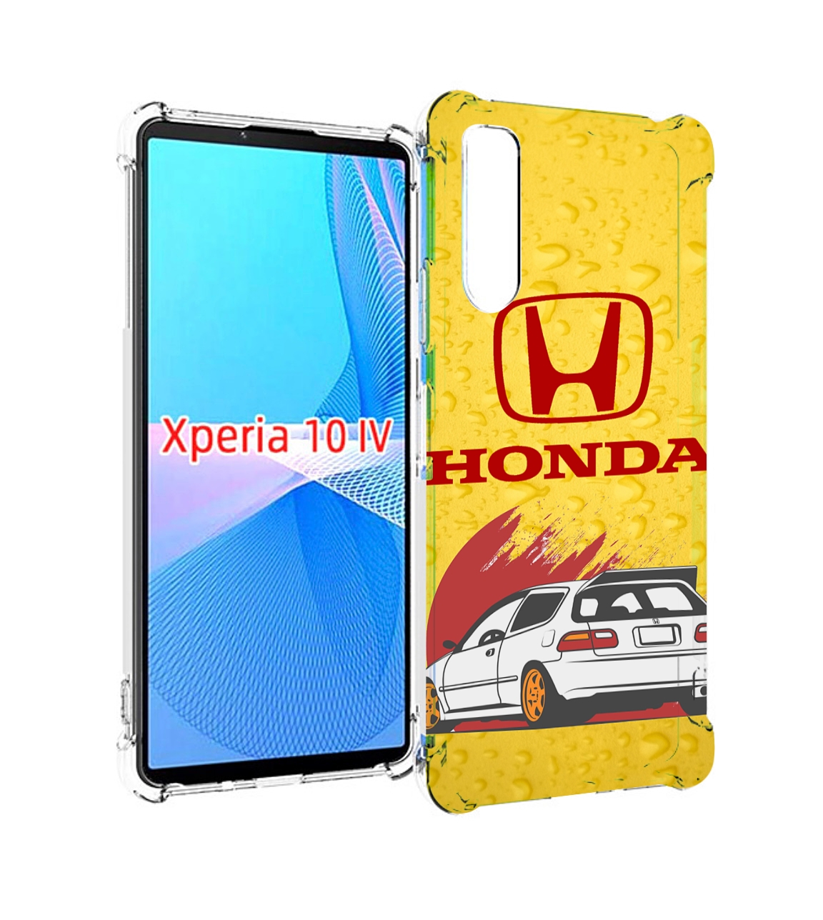 Чехол MyPads honda-motor для Sony Xperia 10 IV (10-4)