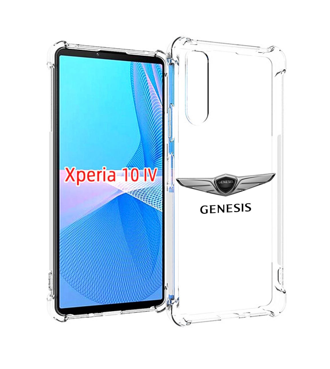 

Чехол MyPads genesis-3 мужской для Sony Xperia 10 IV (10-4), Прозрачный, Tocco