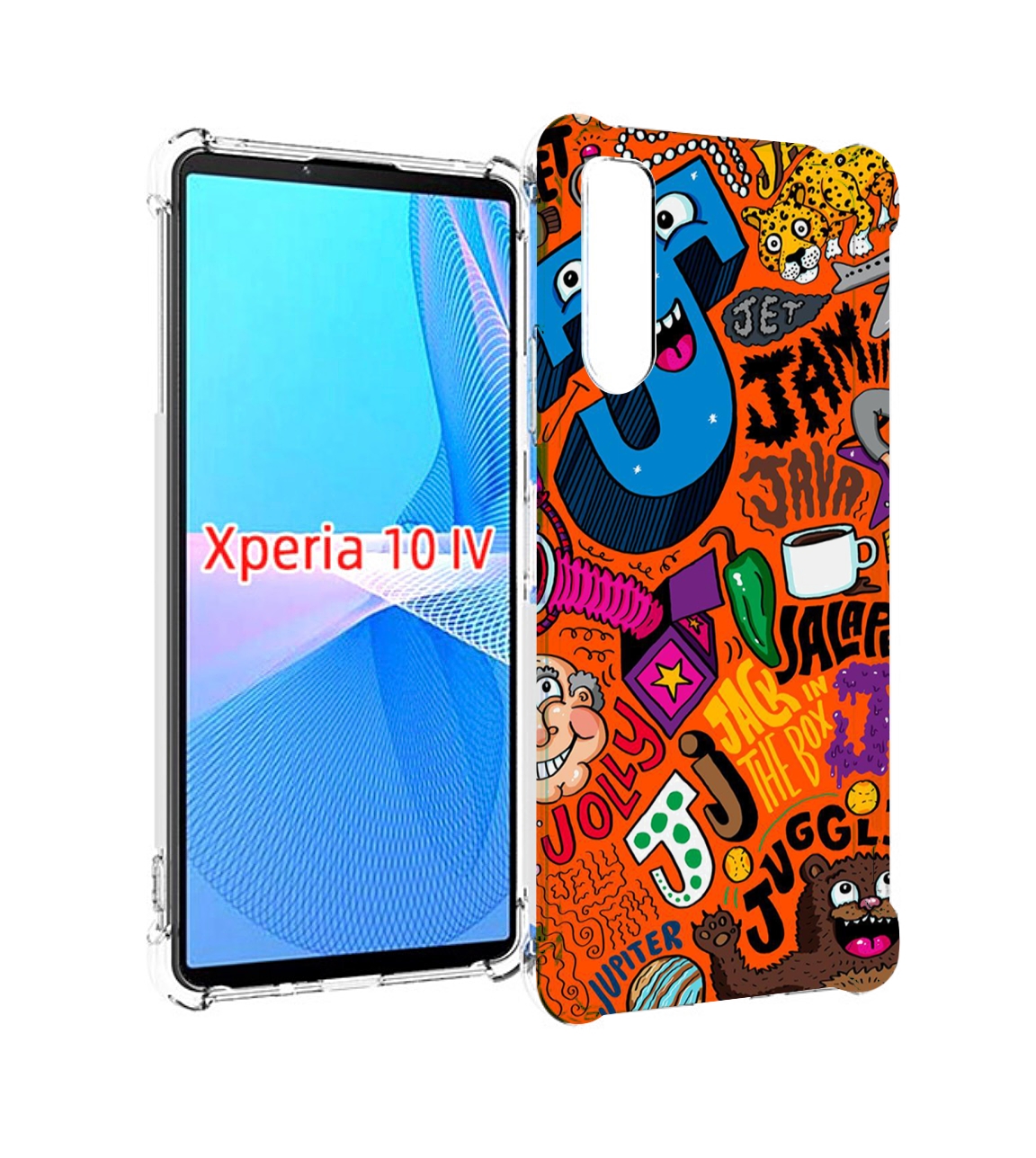 

Чехол MyPads funky-decor для Sony Xperia 10 IV (10-4), Прозрачный, Tocco