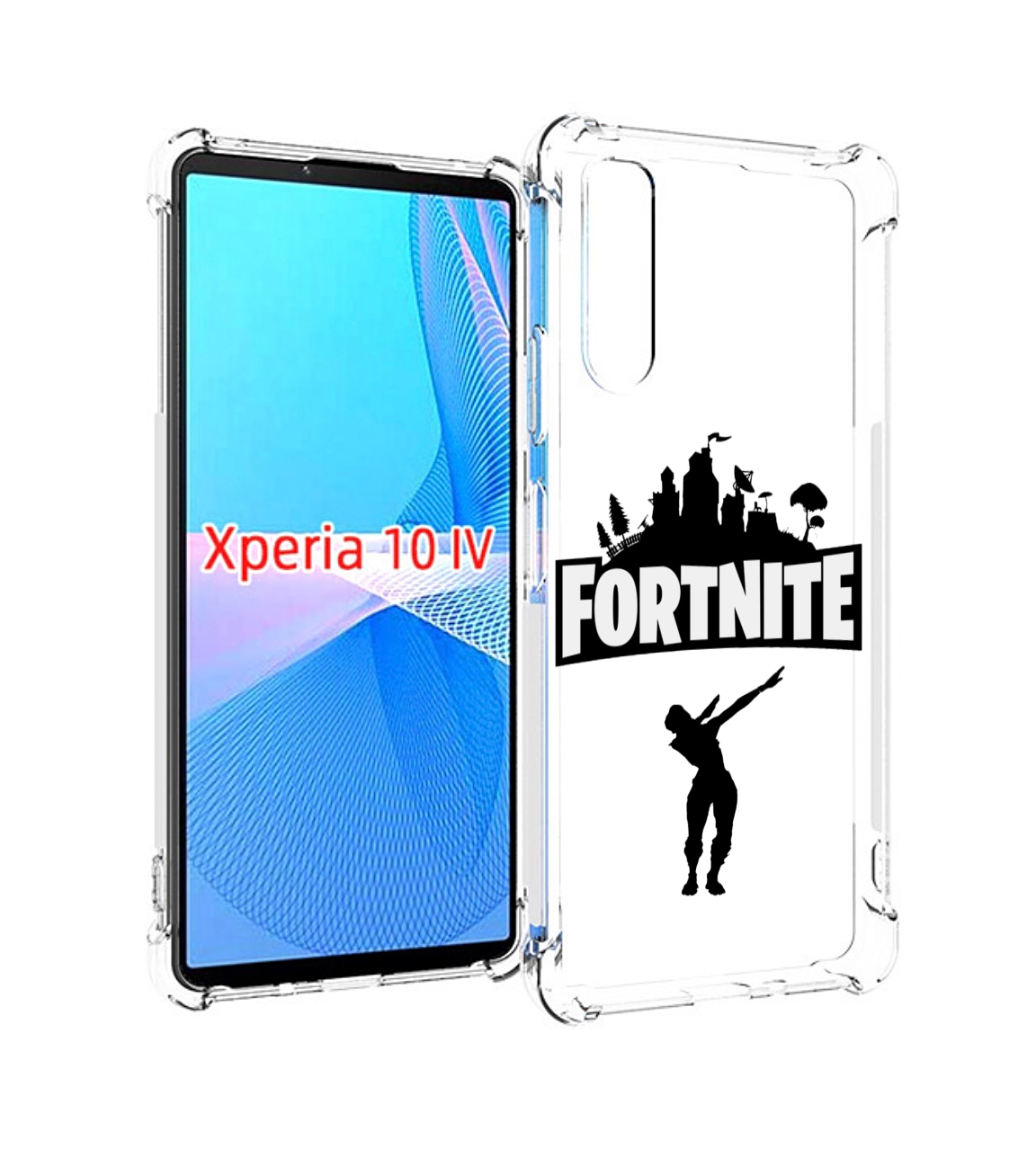 

Чехол MyPads fortnite-2 для Sony Xperia 10 IV (10-4), Прозрачный, Tocco