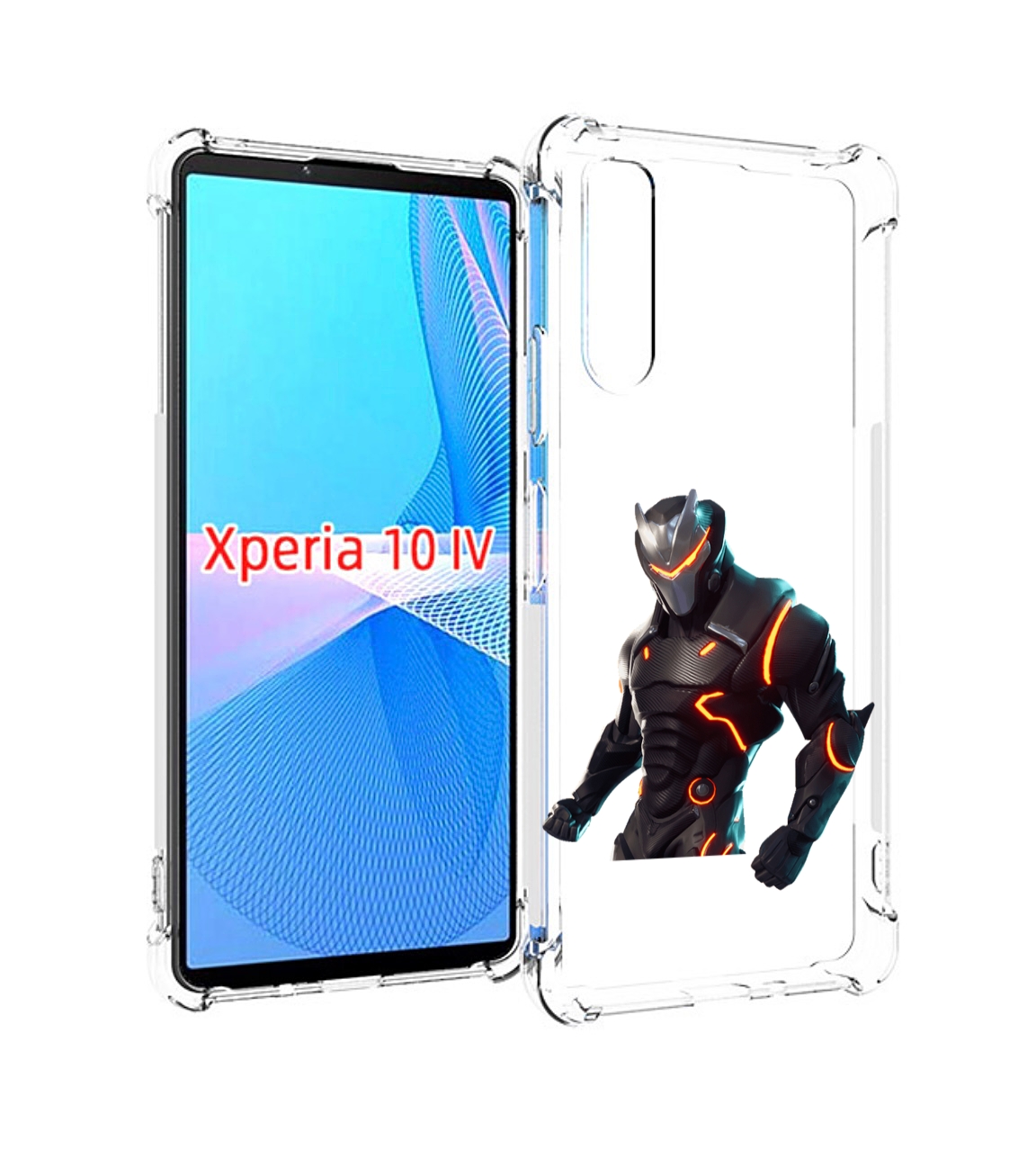 

Чехол MyPads fortnite-1 для Sony Xperia 10 IV (10-4), Прозрачный, Tocco
