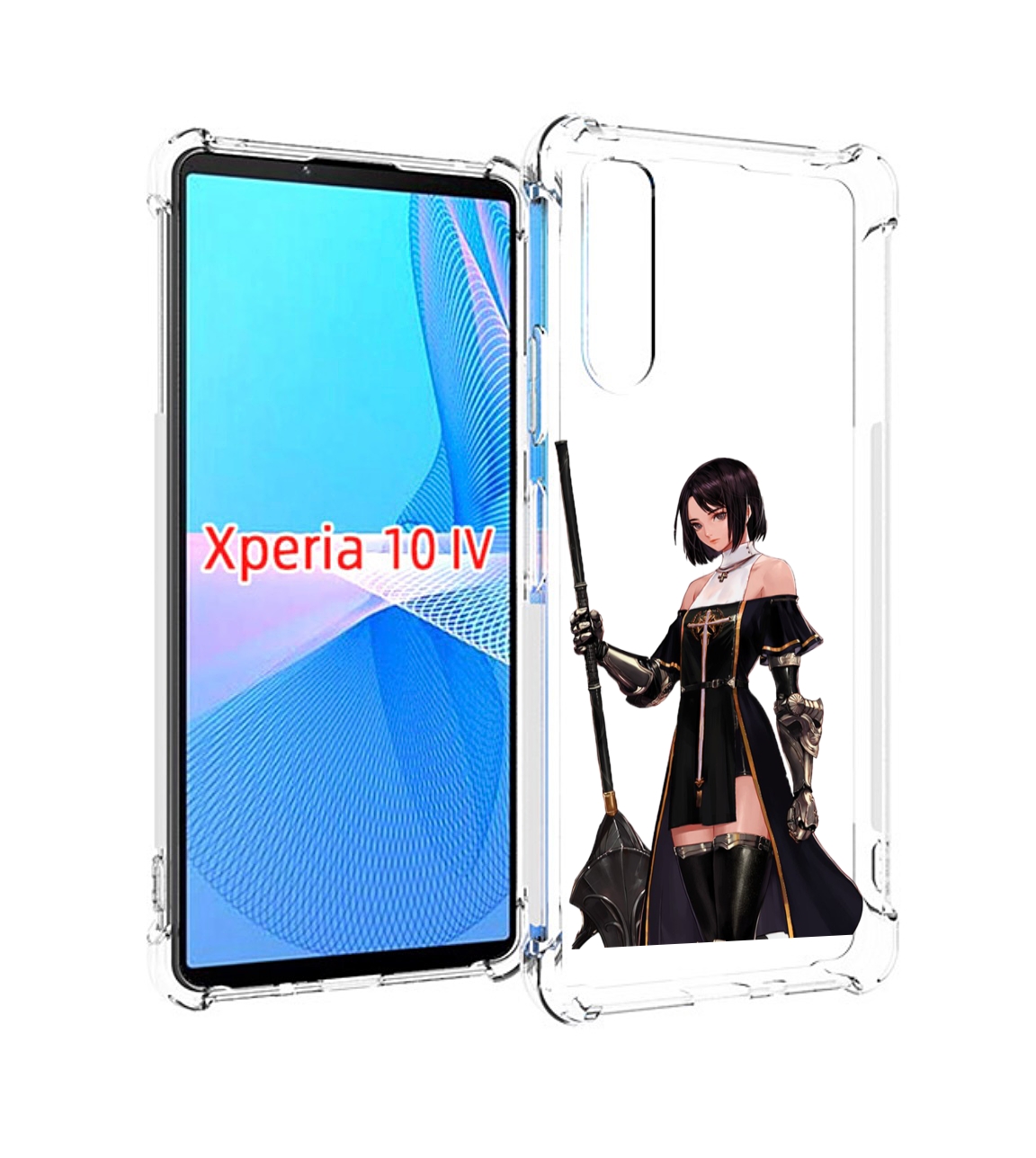 

Чехол MyPads dungeon-fighter для Sony Xperia 10 IV (10-4), Прозрачный, Tocco