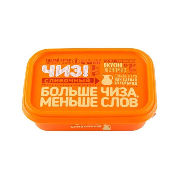 Сырный продукт плавленный Витако Сливочный 60 380 г 130₽