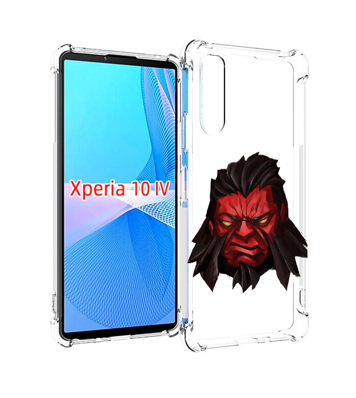 

Чехол MyPads dota-2-axe для Sony Xperia 10 IV (10-4), Прозрачный, Tocco