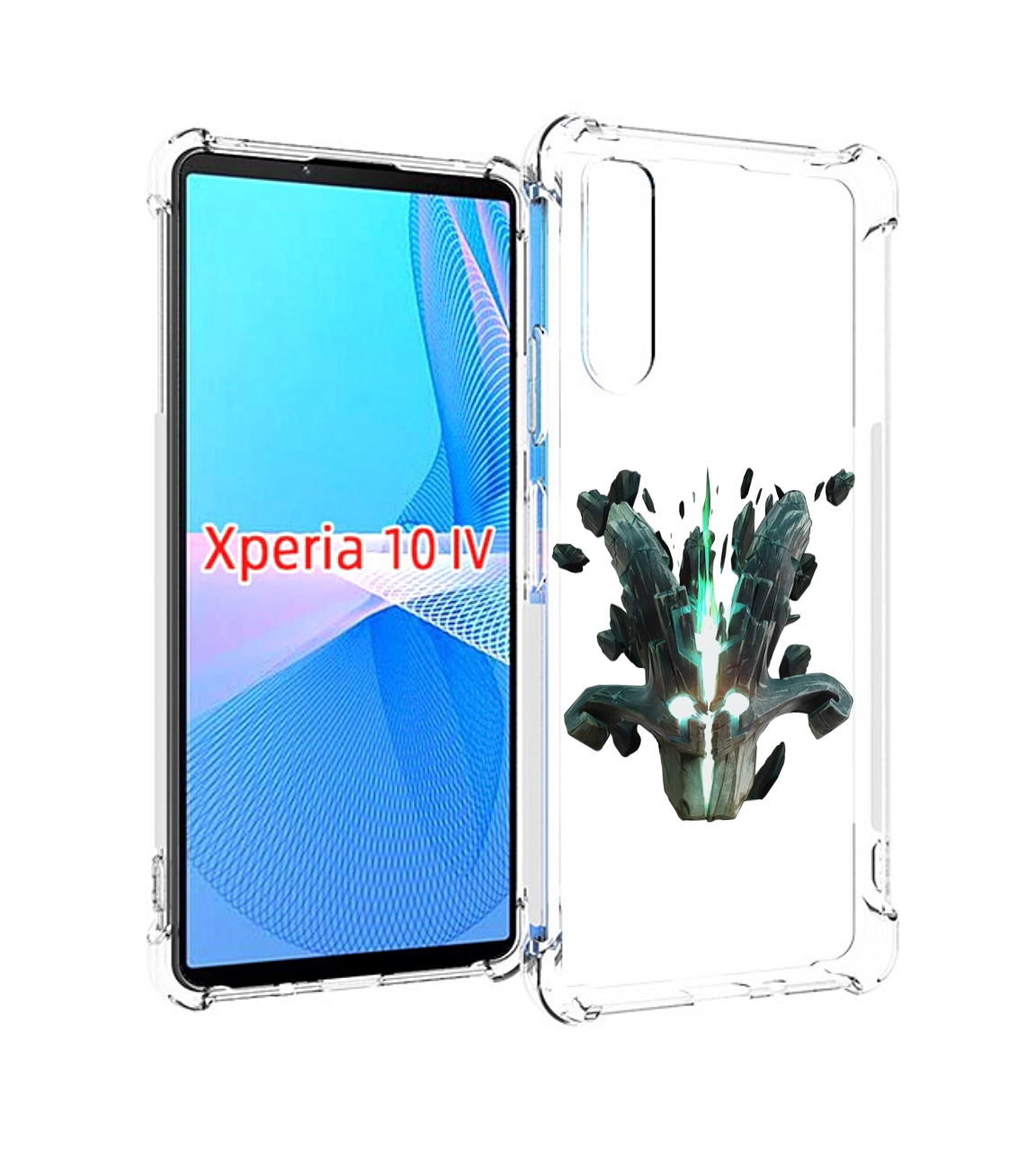 

Чехол MyPads dota 2 juggernaut для Sony Xperia 10 IV (10-4), Прозрачный, Tocco