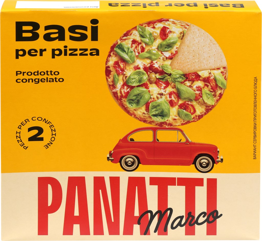 Основа для пиццы Marco Panatti замороженная 350 г