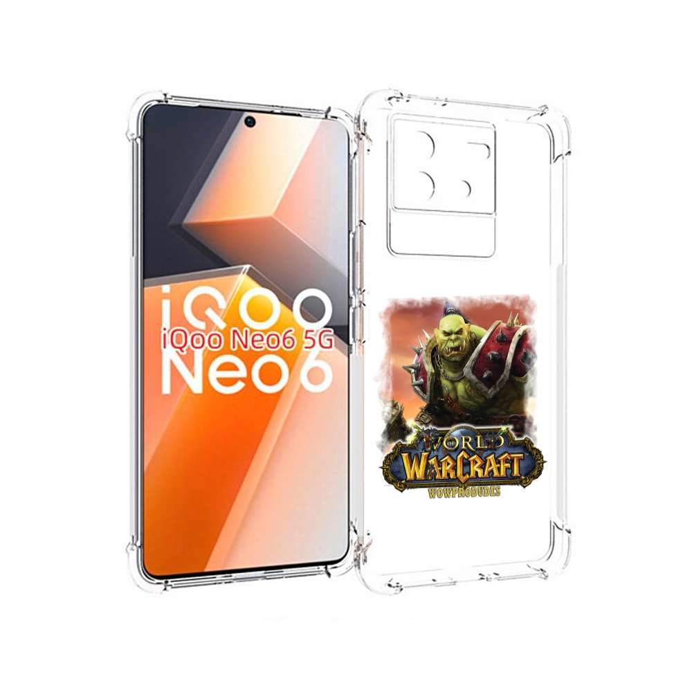 

Чехол MyPads Варкрафт для Vivo iQoo Neo 6 5G, Прозрачный, Tocco