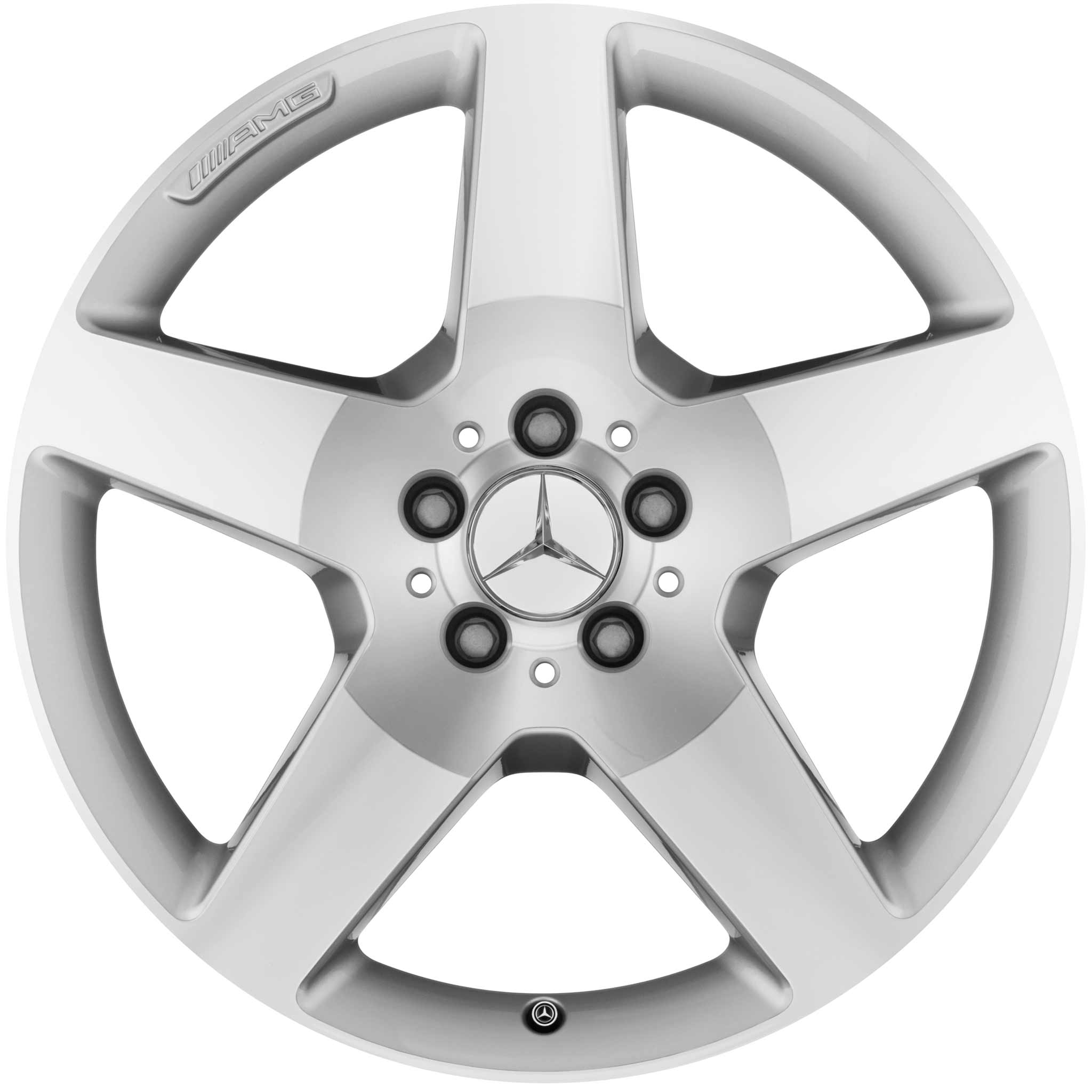 

Диск Легкосплавный 5-Ти Лучевой Amg W166 8,5Jx19 Et59 Silver, Серебристый