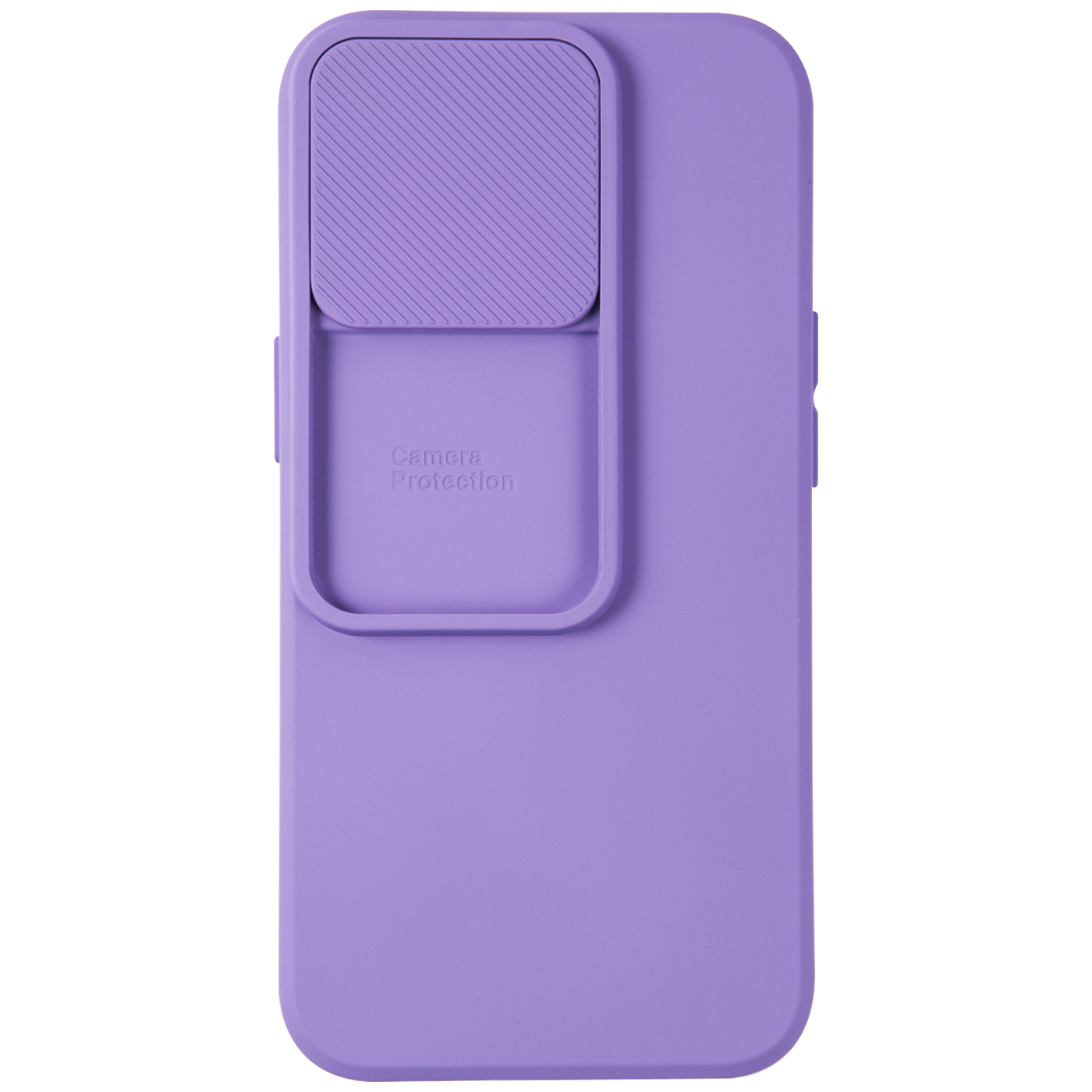 

Чехол накладка UNBROKE soft case with camera slider для iPhone 13 Pro, фиолетовая, Фиолетовый