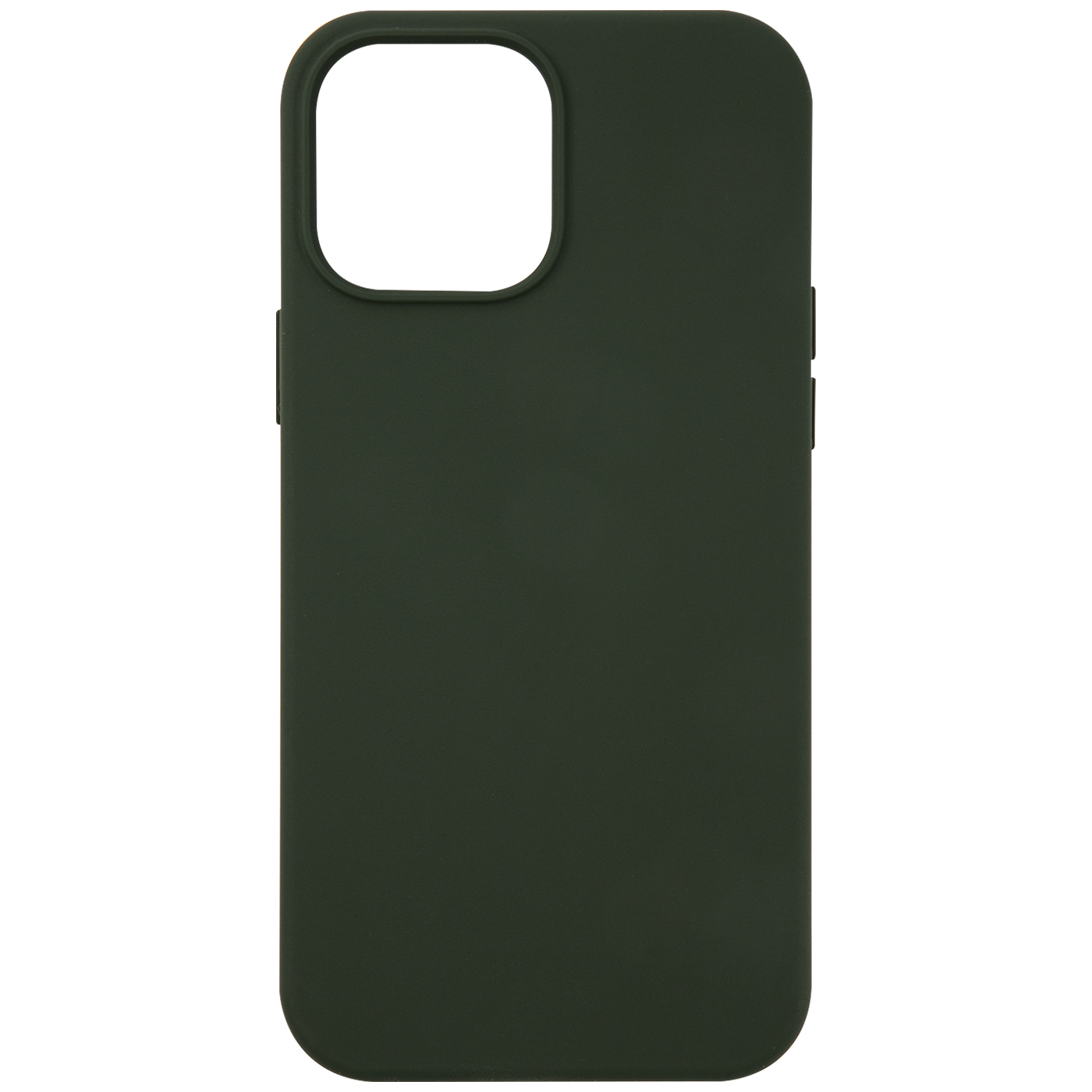

Чехол накладка UNBROKE liquid silicone case MagSafe support для iPhone 13 Pro Max, зеленая, Зеленый