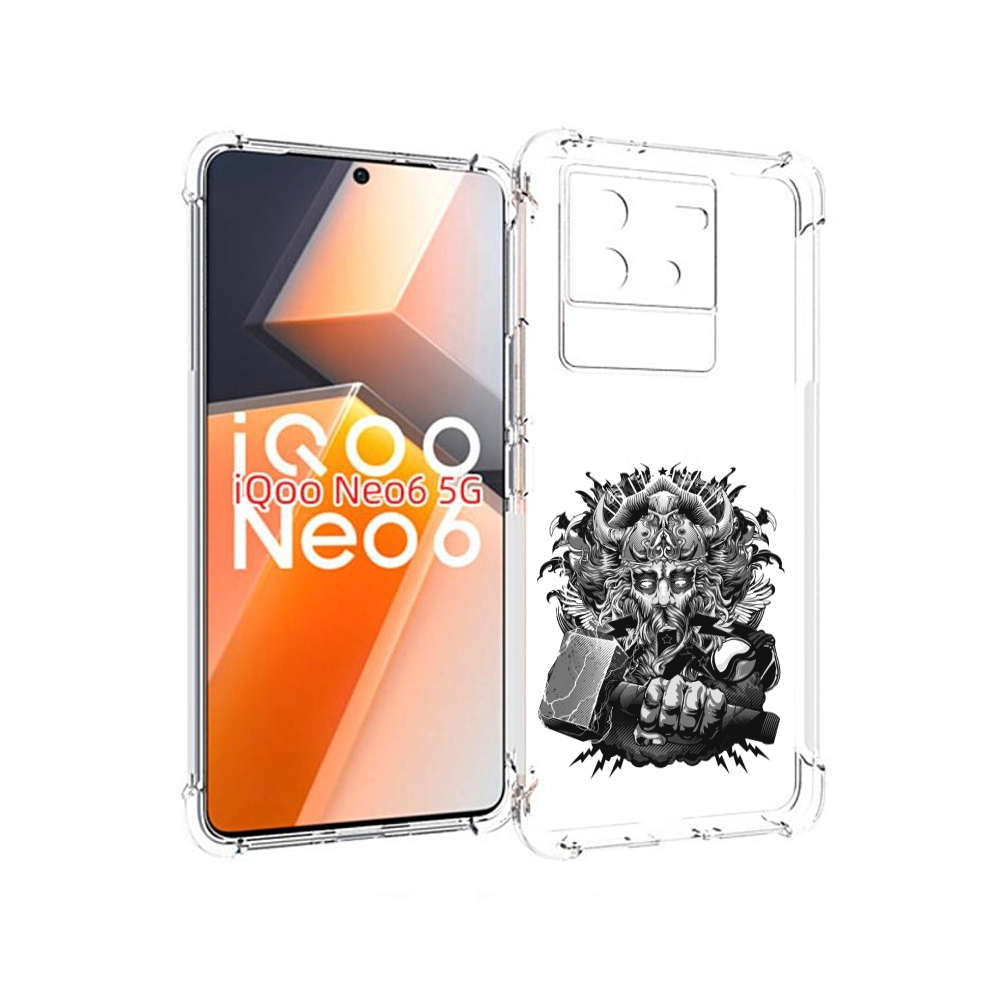 

Чехол MyPads злой тор для Vivo iQoo Neo 6 5G, Прозрачный, Tocco