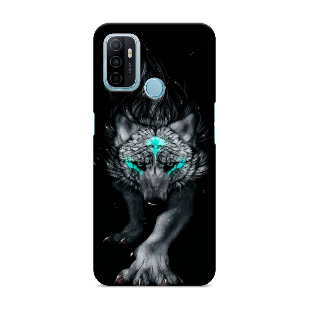 

Пластиковый чехол "Волшебный волк" на Oppo A53, 254320-1