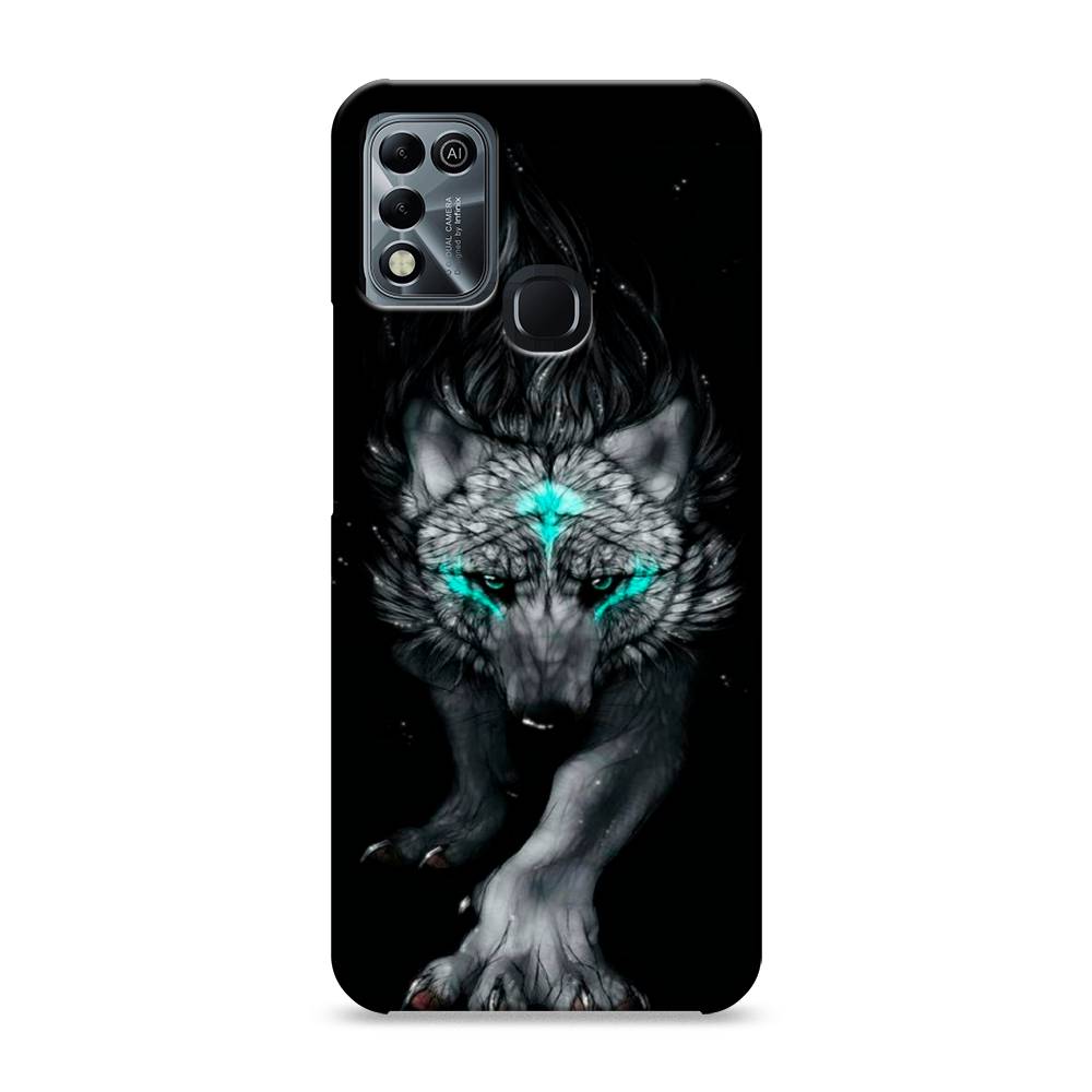 

Пластиковый чехол "Волшебный волк" на Infinix HOT 11 Play, 3100820-1