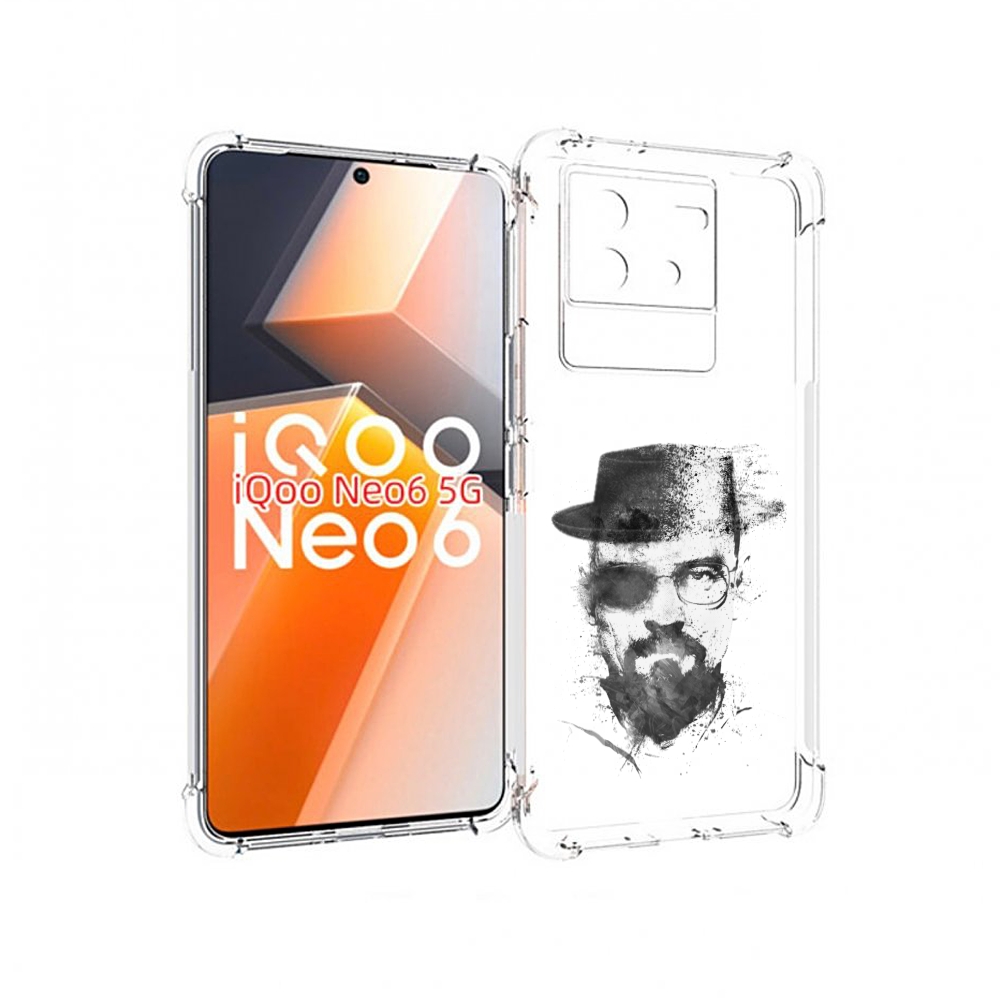 

Чехол MyPads загадочный человек для Vivo iQoo Neo 6 5G, Прозрачный, Tocco