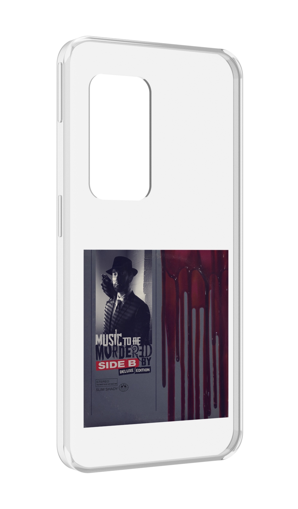

Чехол MyPads Eminem MUSIC TO BE MURDERED BY для UleFone Power Armor X11 Pro, Прозрачный, Tocco