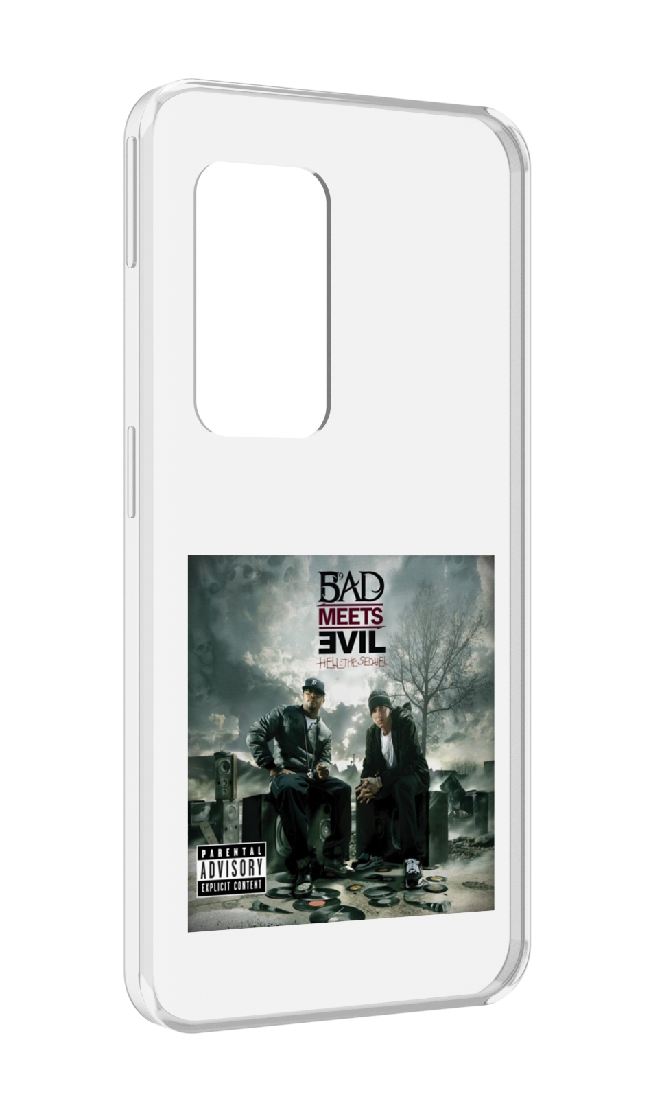 

Чехол MyPads Eminem BAD MEETS EVIL – HELL THE SEQUEL для UleFone Power Armor X11 Pro, Прозрачный, Tocco