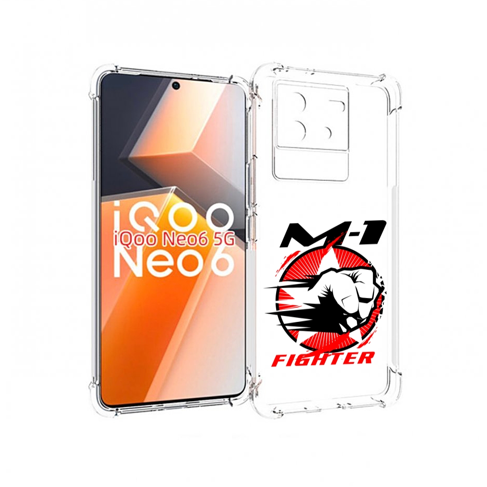 

Чехол MyPads единоборства М-1 для Vivo iQoo Neo 6 5G, Прозрачный, Tocco