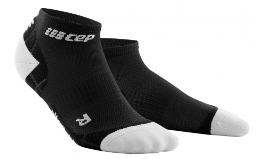 

Мужские ультралегкие компрессионные носки CEP Ultralight Low Cut Socks/Черный-Белый (III), Ultralight Low Cut Socks