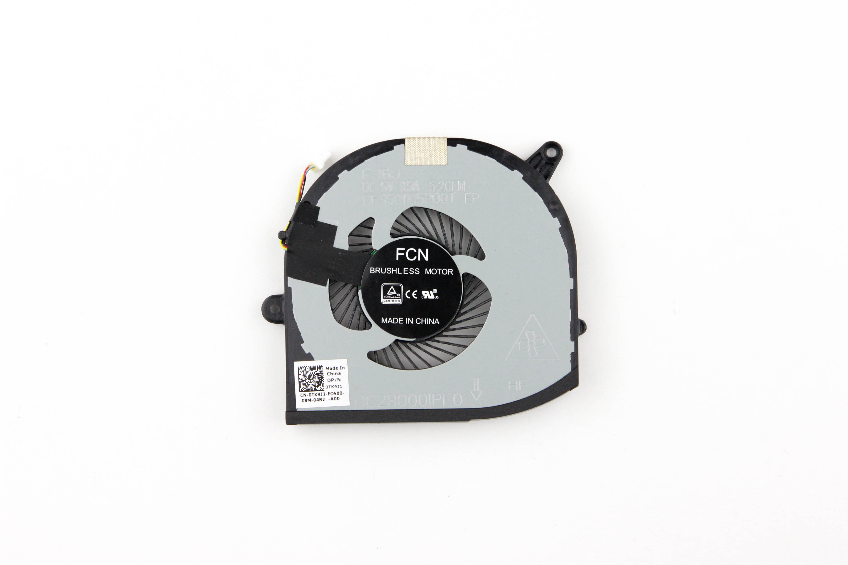 

Кулер для ноутбука Dell Vostro 5391 5390 7391 0TCV60, 023.100FA.001