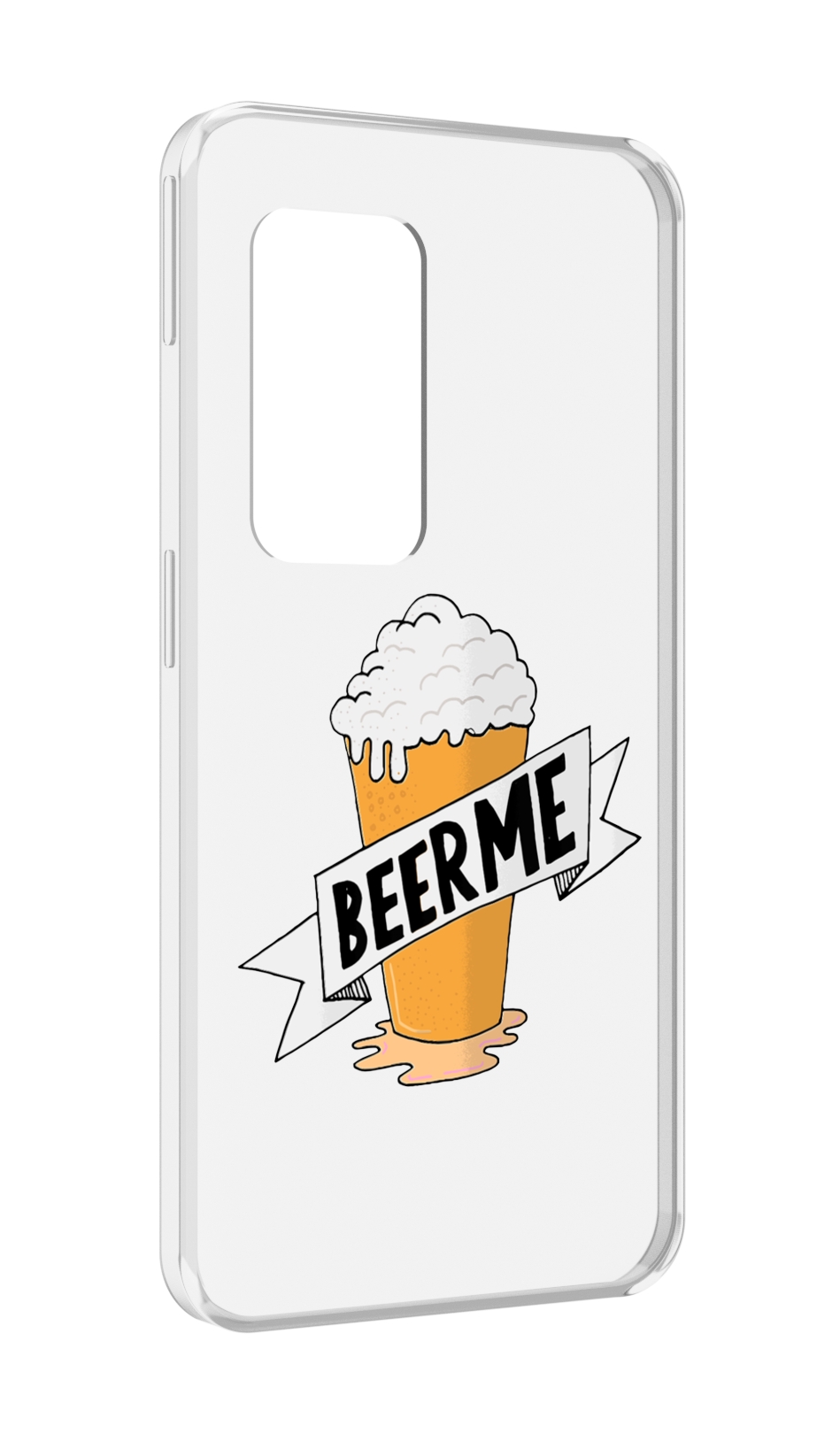 

Чехол MyPads Beer-me для UleFone Power Armor X11 Pro, Прозрачный, Tocco