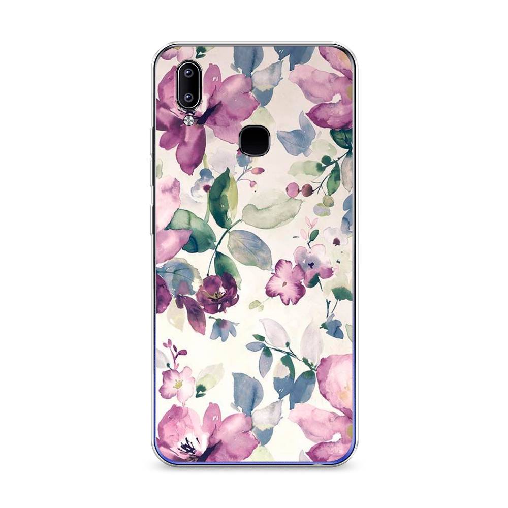 

Силиконовый чехол "Акварельная нежность" на Vivo Y93 Lite, 263950-8