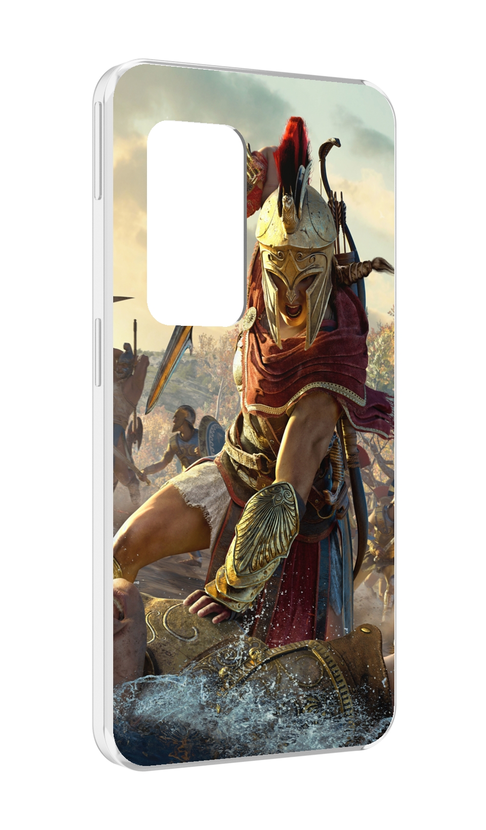 

Чехол MyPads Assassin's Creed Odyssey Kassandra мужской для UleFone Power Armor X11 Pro, Прозрачный, Tocco