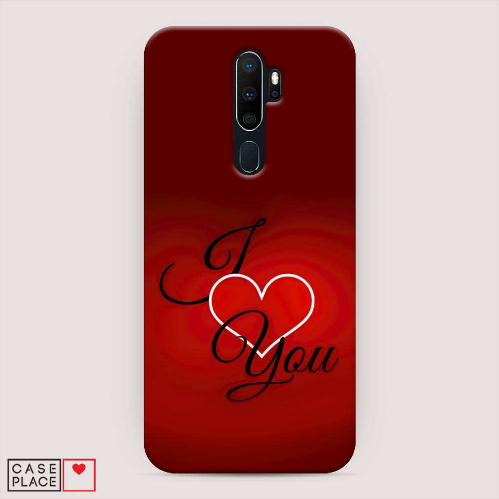 

Пластиковый чехол "I love you 3" на Oppo A5 (2020), 251320-5