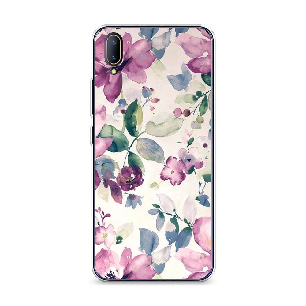 

Силиконовый чехол "Акварельная нежность" на Vivo V11 (V11 Pro), 260850-8