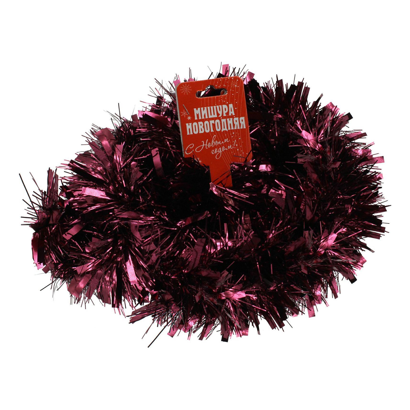 

Мишура SY Xmas 5 слоев красный 7895 200 x 8 см