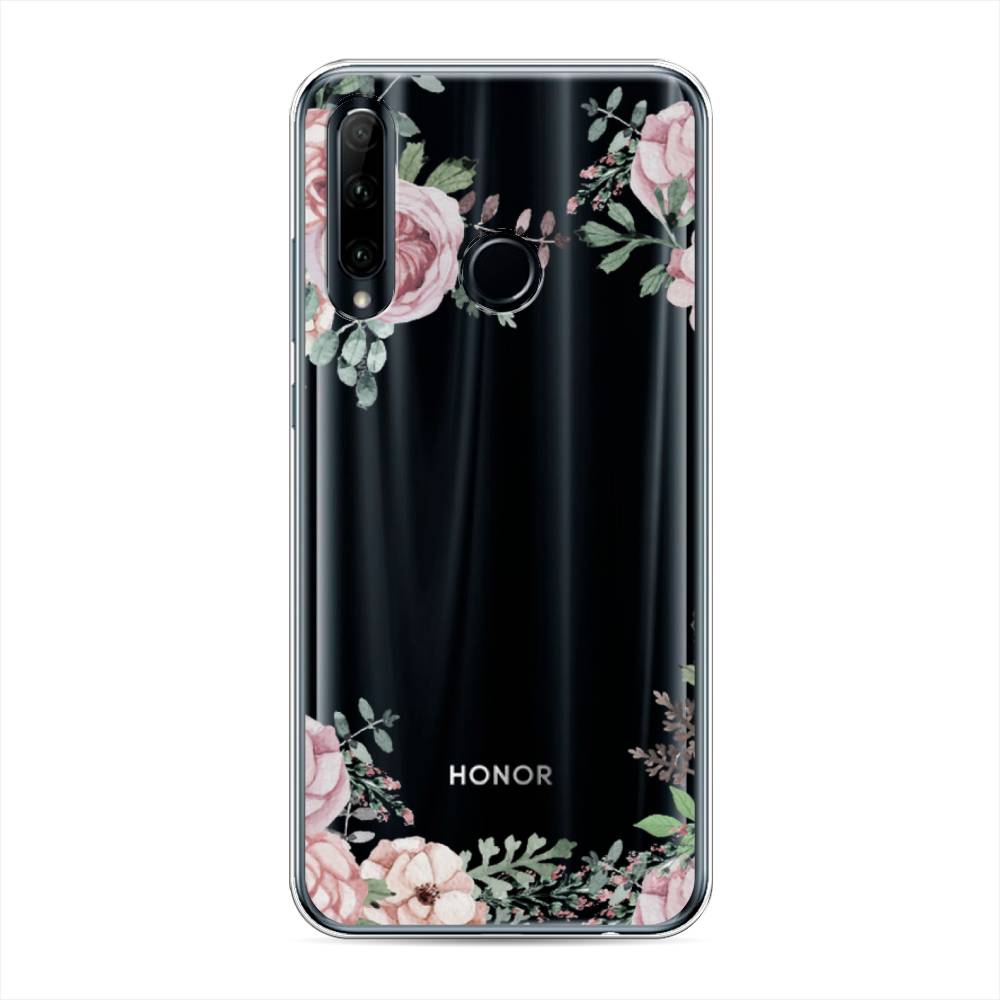 

Чехол Awog на Honor 10i "Нежные розы акварель", Прозрачный;розовый;зеленый, 68850-8