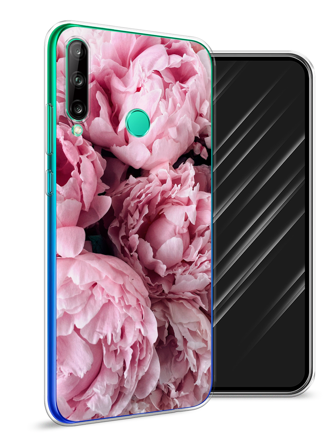 

Чехол Awog на Huawei P40 lite E "Нежные пионы", Розовый;черный;белый, 612450-8