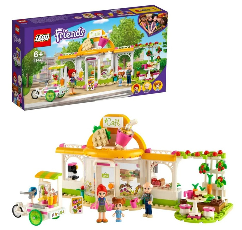 Конструктор LEGO Friends 41444 Органическое кафе Хартлейк-Сити конструктор lego friends 41444 органическое кафе хартлейк сити