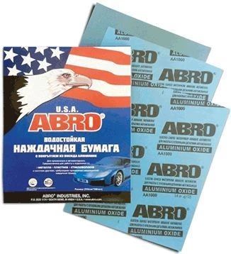 

Бумага наждачная №280 "ABRO" (универсальная, водостойкая)