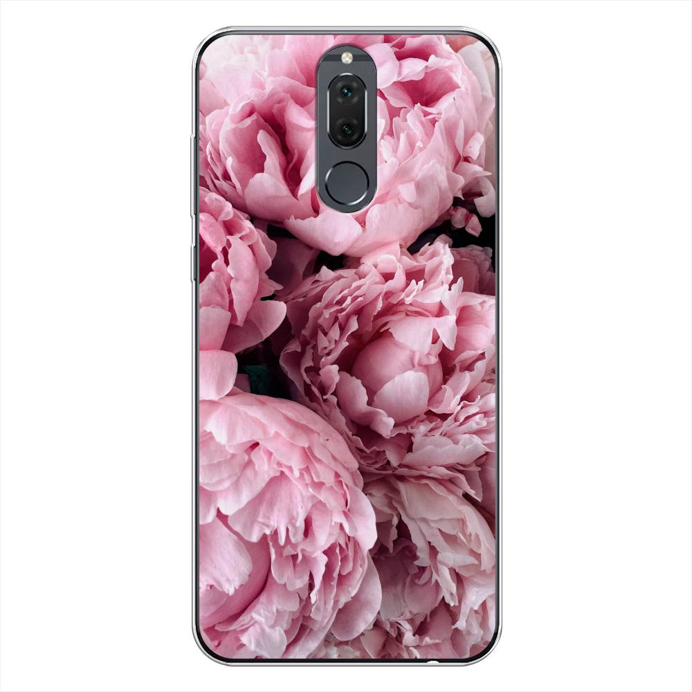 

Чехол Awog на Huawei Nova 2i "Нежные пионы", Розовый;черный;белый, 64150-8