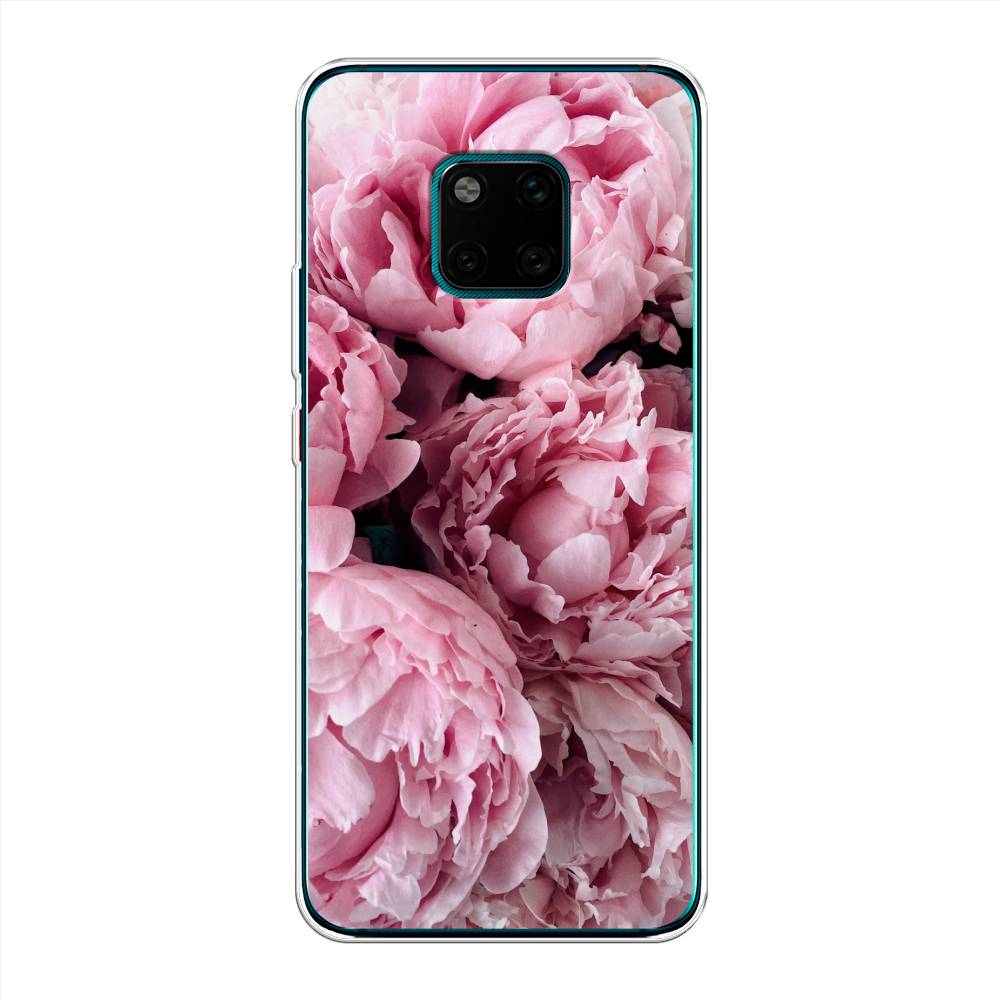 

Чехол Awog на Huawei Mate 20 Pro "Нежные пионы", Розовый;черный;белый, 67050-8