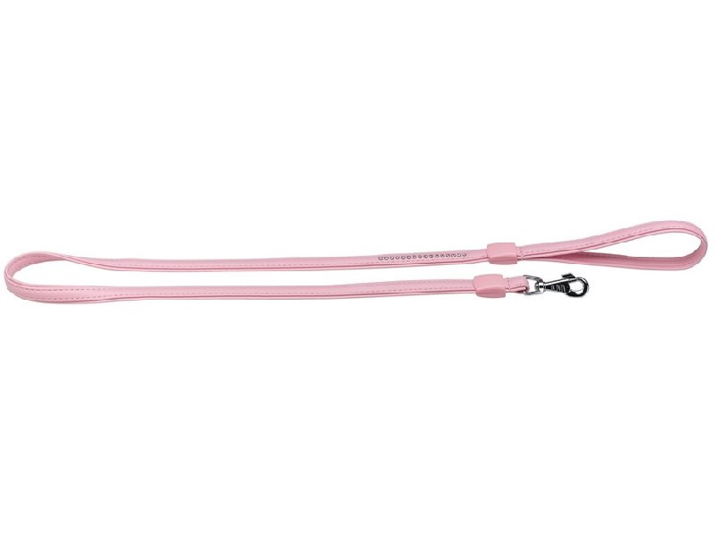 

Поводок для собак Ferplast LUX G12/120 розовый, со стразами, Lux
