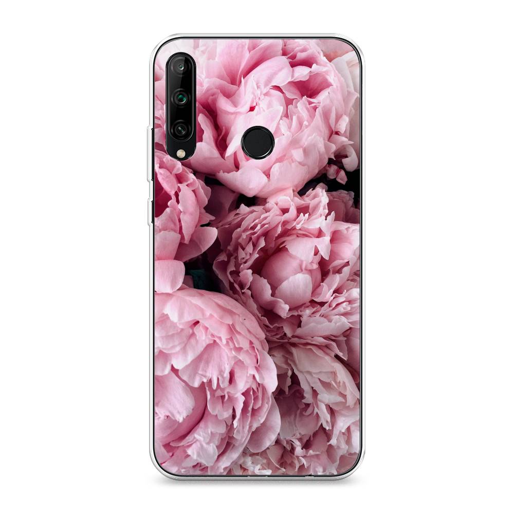 

Чехол Awog на Honor 9C "Нежные пионы", Розовый;черный;белый, 612550-8