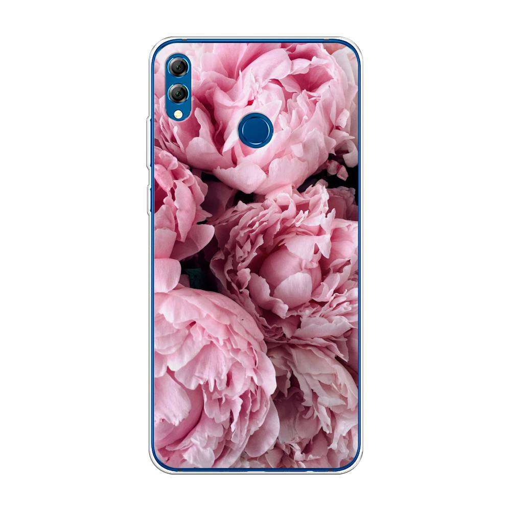 

Чехол Awog на Honor 8X Max "Нежные пионы", Розовый;черный;белый, 66550-8