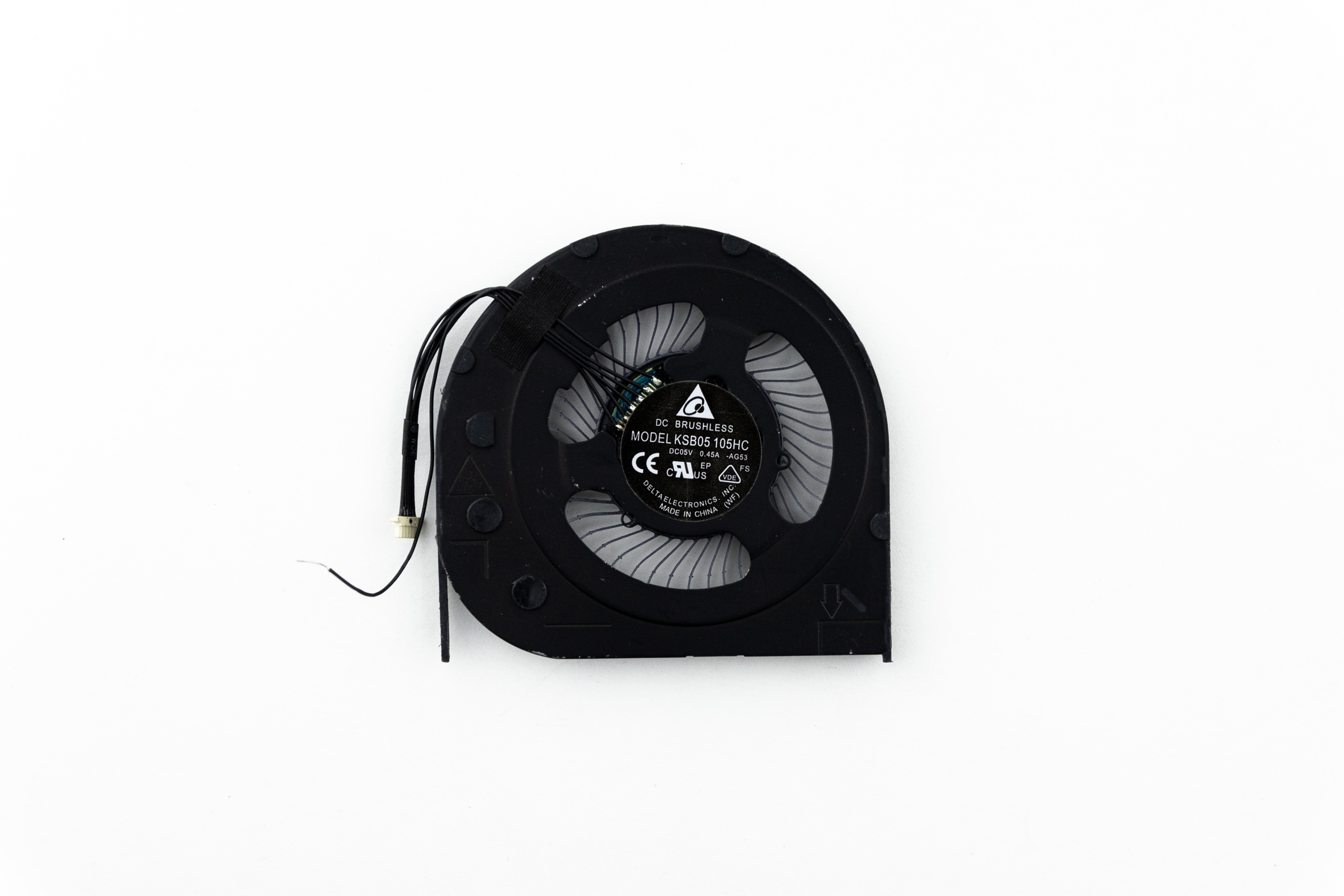 

Кулер для ноутбука Asus G731G G731GV G731GW 5V left DFS5K12304363L