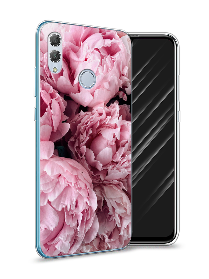 

Чехол Awog на Honor 10 Lite "Нежные пионы", Розовый;черный;белый, 67550-8