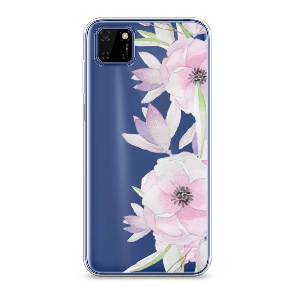 

Чехол Awog на Huawei Y5p "Нежные анемоны", Розовый;черный;фиолетовый, 6103750-8