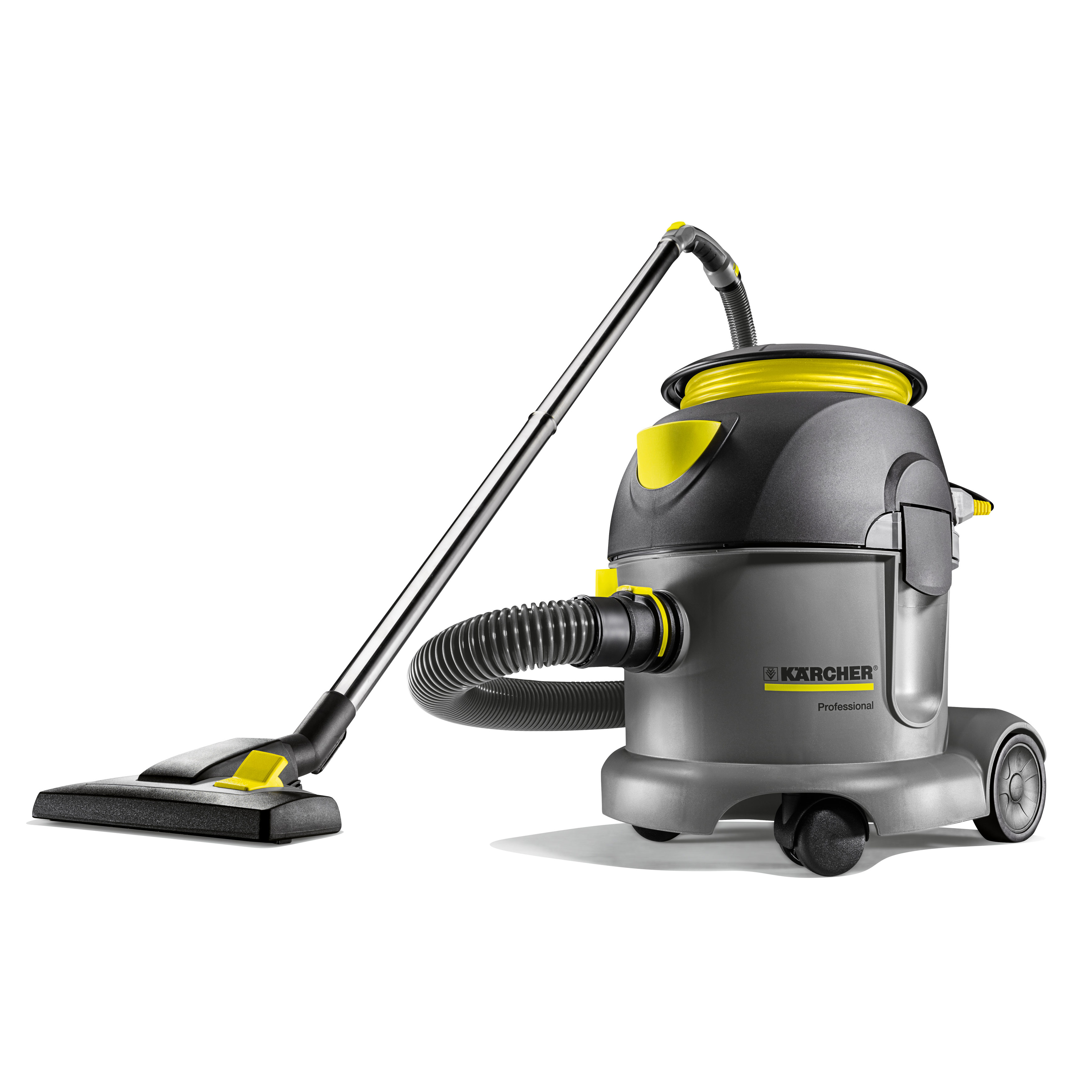 Профессиональный пылесос сухой уборки Karcher T 10 1 Adv + фильтр-мешки + ночник-зарядка