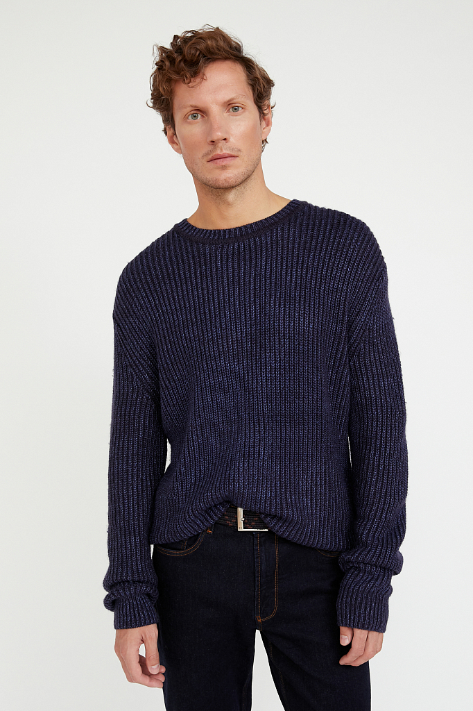 

Джемпер мужской A20-21106 Finn Flare синий S, A20-21106