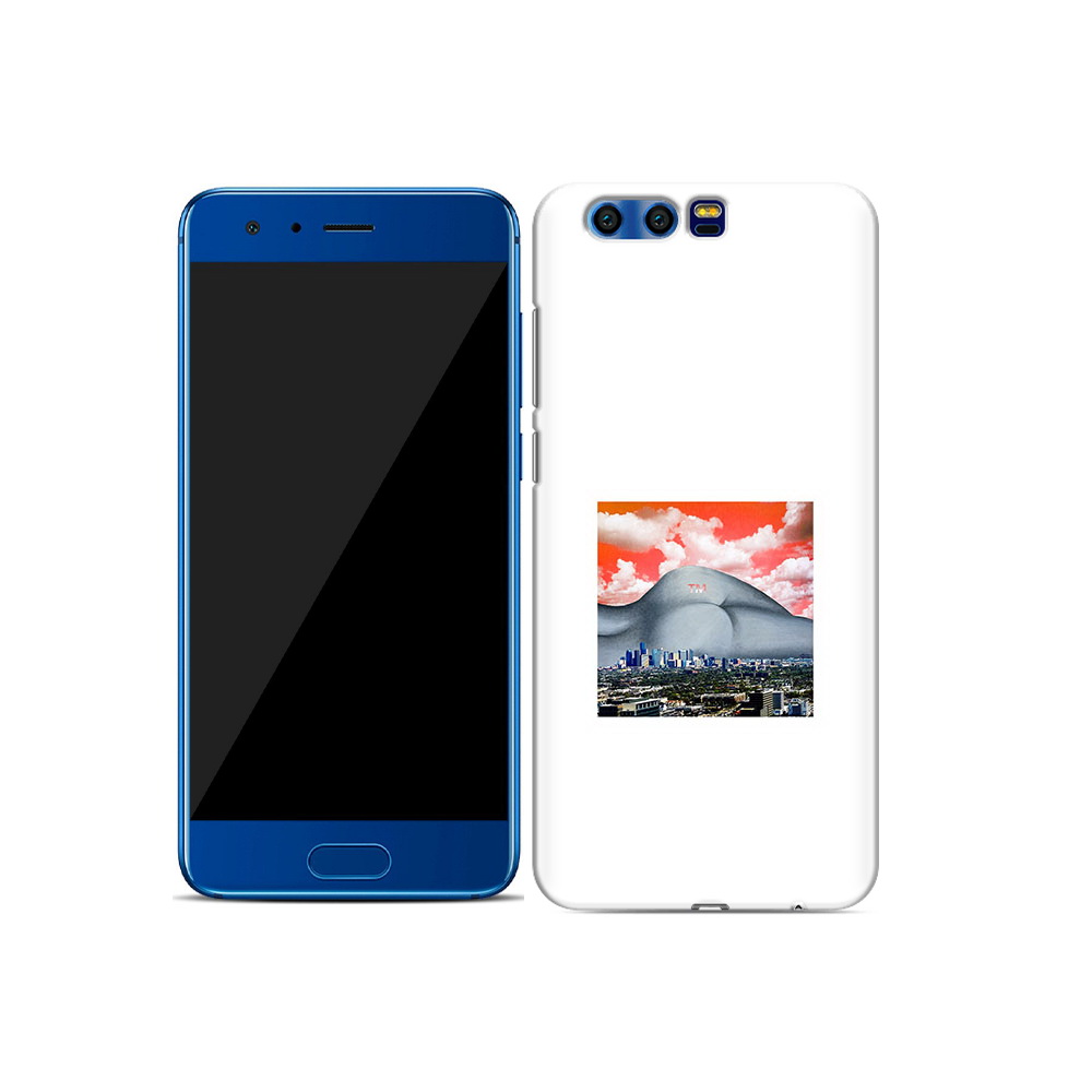 Чехол MyPads Tocco для Honor 9 город с девушкой на фоне (PT72546.48.297)