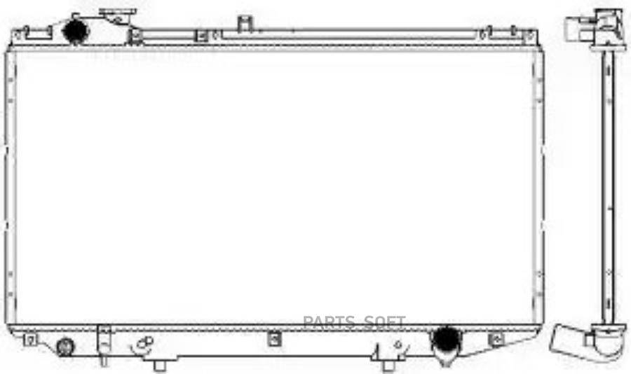 

Радиатор Sakura 32711001 401x758x16 Lexus Gs 300 3.0 97-06 Sakura арт. 32711001